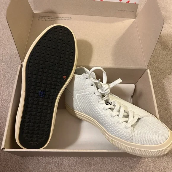 Rothy's • The High Top • white sneakers - Picture 3 of 6